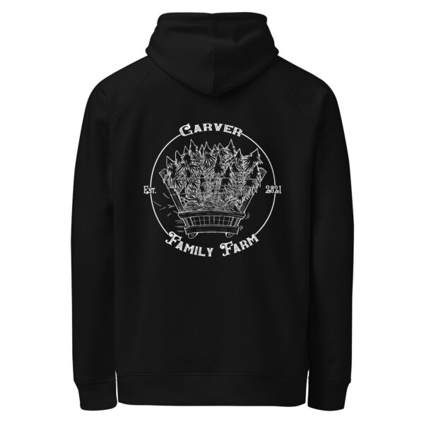 Carver Unisex organic side pocket hoodie