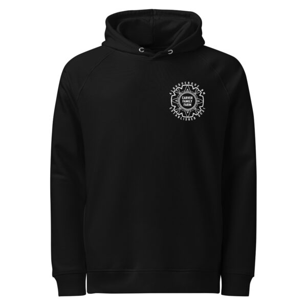 Carver Unisex organic side pocket hoodie - Image 2